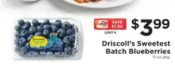 ShopRite Driscoll's Sweetest Batch Blueberries offer