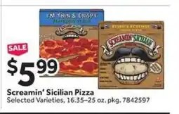 Stop&Shop Screamin' Sicilian Pizza offer