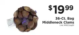 ShopRite Middleneck Clams offer