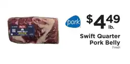ShopRite Swift Quarter Pork Belly offer