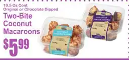 SuperFresh Two-Bite Coconut Macaroons offer