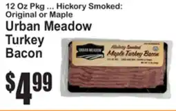 SuperFresh Urban Meadow Turkey Bacon offer
