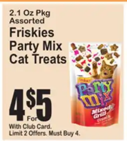 SuperFresh Friskies Party Mix Cat Treats offer