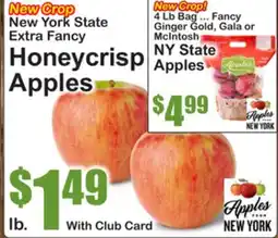 SuperFresh New York State Extra Fancy Honeycrisp Apples offer