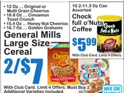 SuperFresh General Mills Large Size Cereal offer