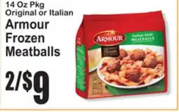 SuperFresh Original or Italian Armour Frozen Meatballs offer