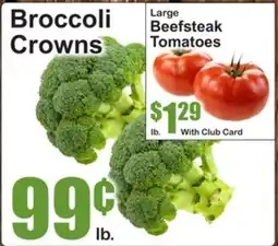 SuperFresh Broccoli Crowns offer