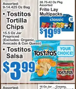 SuperFresh • Tostitos Tortilla Chips • Tostitos Salsa offer