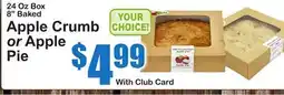 SuperFresh Apple Crumb or Apple Pie offer