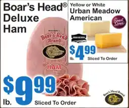 SuperFresh Boar's Head Deluxe Ham offer