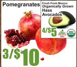 SuperFresh Pomegranates offer