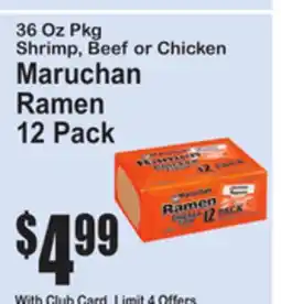 SuperFresh Maruchan Ramen offer