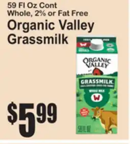 SuperFresh Organic Valley Grassmilk offer