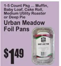 SuperFresh Urban Meadow Foil Pans offer