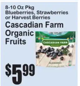 SuperFresh Cascadian Farm Organic Fruits offer