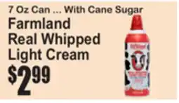SuperFresh Farmland Real Whipped Light Cream offer