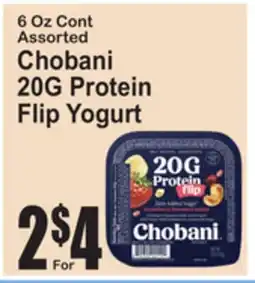 SuperFresh Chobani 20G Protein Flip Yogurt offer