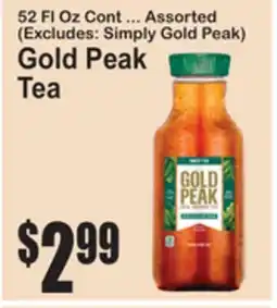SuperFresh Gold Peak Tea offer