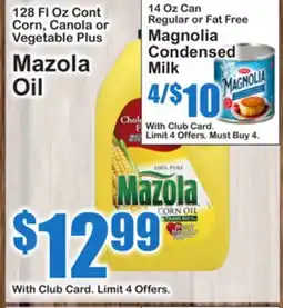 SuperFresh Mazola Oil offer