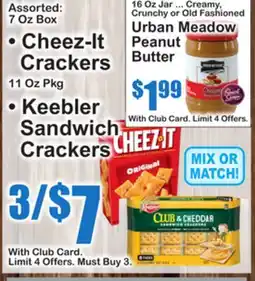 SuperFresh • Cheez-It Crackers • Keebler Sandwich Crackers offer