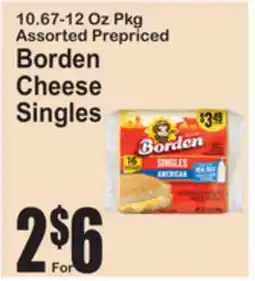 SuperFresh Borden Cheese Singles offer