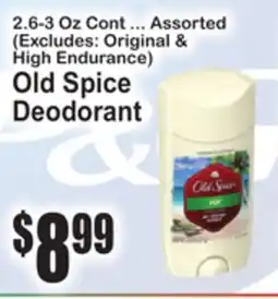 SuperFresh Old Spice Deodorant offer