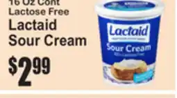 SuperFresh Lactaid Sour Cream offer