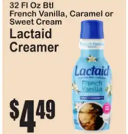 SuperFresh Lactaid Creamer offer