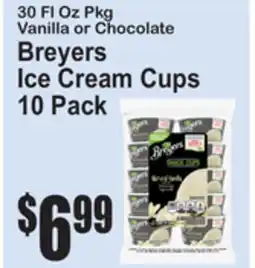 SuperFresh Breyers Ice Cream Cups offer
