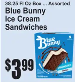 SuperFresh Blue Bunny Ice Cream Sandwiches offer