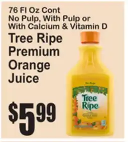 SuperFresh Tree Ripe Premium Orange Juice offer