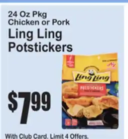 SuperFresh Ling Ling Potstickers offer