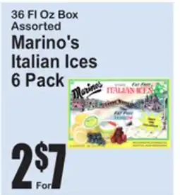 SuperFresh Marino's Italian Ices offer