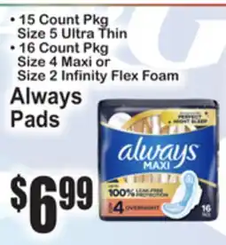 SuperFresh Always Pads offer