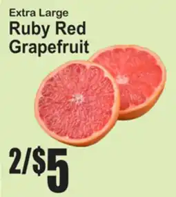 SuperFresh Extra Large Ruby Red Grapefruit offer