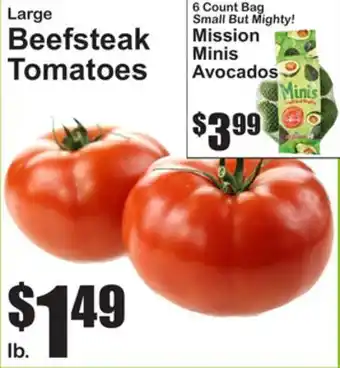 SuperFresh Large Beefsteak Tomatoes offer