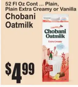 SuperFresh Chobani Oatmilk offer