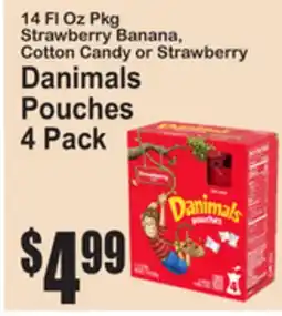 SuperFresh Danimals Pouches offer