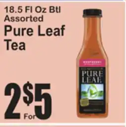 SuperFresh 18.5 Fl Oz Btl Assorted Pure Leaf Tea offer