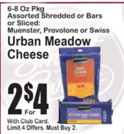 SuperFresh Urban Meadow Cheese offer