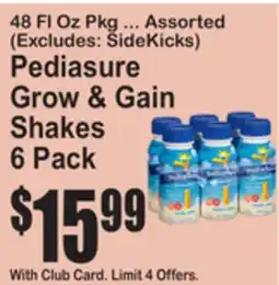 SuperFresh PediaSure Grow & Gain Shakes offer