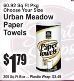 SuperFresh Urban Meadow Paper Towels offer