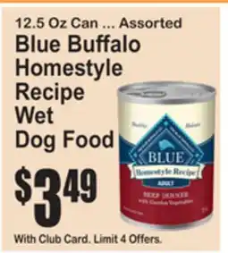 SuperFresh Blue Buffalo Homestyle Recipe Wet Dog Food offer
