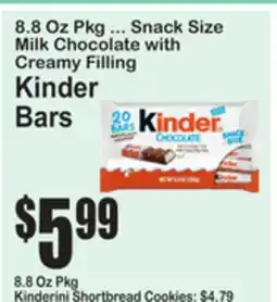SuperFresh Kinder Bars offer