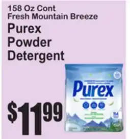 SuperFresh Purex Powder Detergent offer