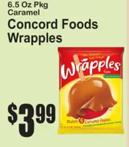 SuperFresh Concord Foods Wrapples offer