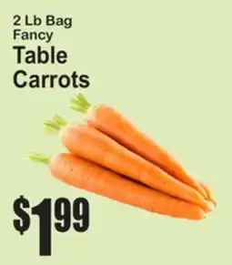 SuperFresh Table Carrots offer