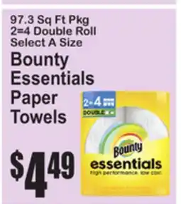 SuperFresh Bounty Essentials Paper Towels offer