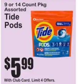 SuperFresh Tide Pods offer