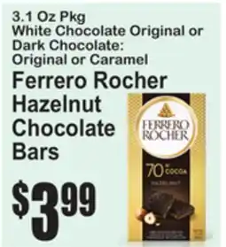 SuperFresh Ferrero Rocher Hazelnut Chocolate Bars offer